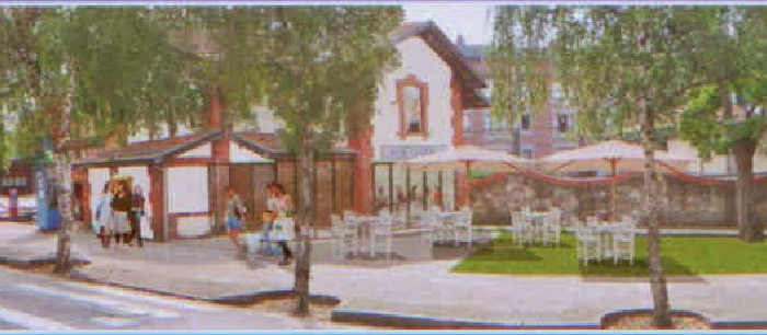 El PP de Getxo pide habilitar un centro de ocio con cafetería y oficina de turismo en el edificio de la estación de Neguri