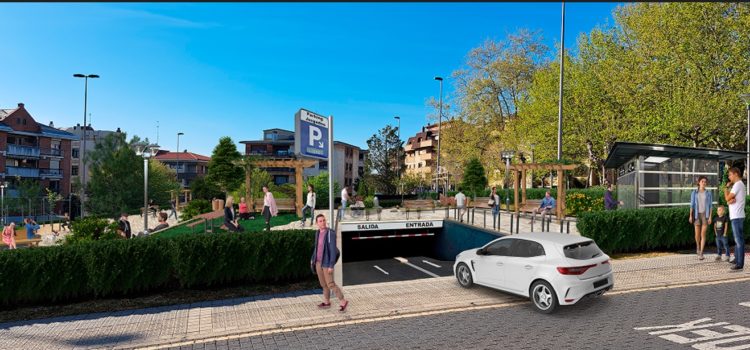 El PP de Getxo propone la conversión del parking de los juzgados de Algorta en un parking subterráneo con 320 plazas