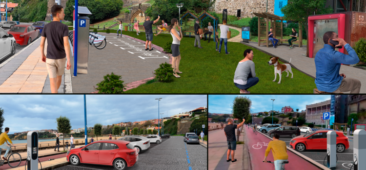 El PP de Getxo solicita reformar el aparcamiento en la zona de Ereaga con el fin de duplicar parcelas